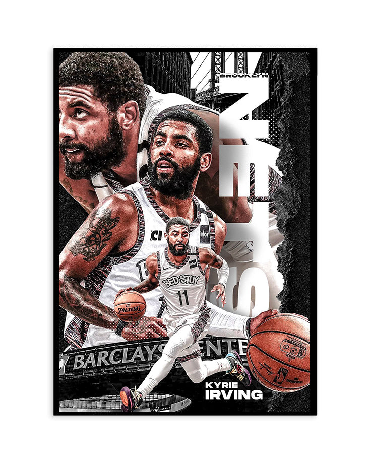 Kyrie Irving Brooklyn Nets Poster