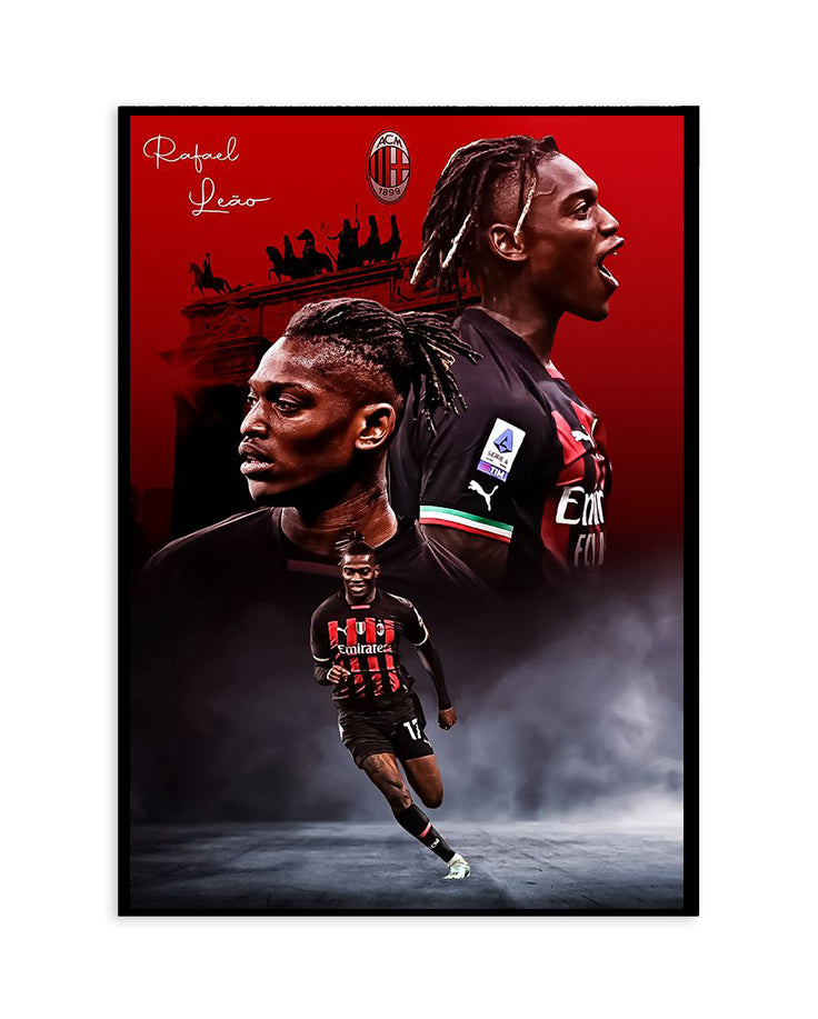 Rafael Leão AC Milan Poster