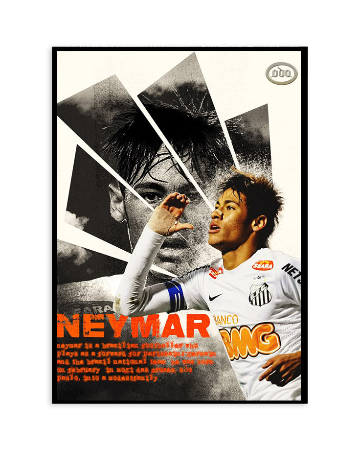 Neymar Santos Poster