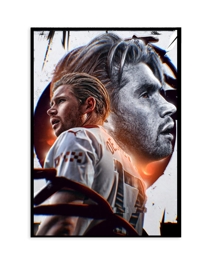 Kevin De Bruyne Poster – Manchester City Maestro