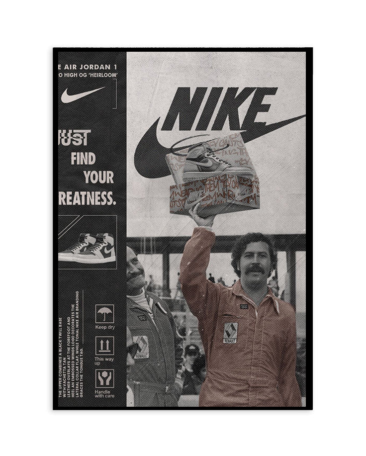 Nike Air Jordan 1 – Heirloom Poster