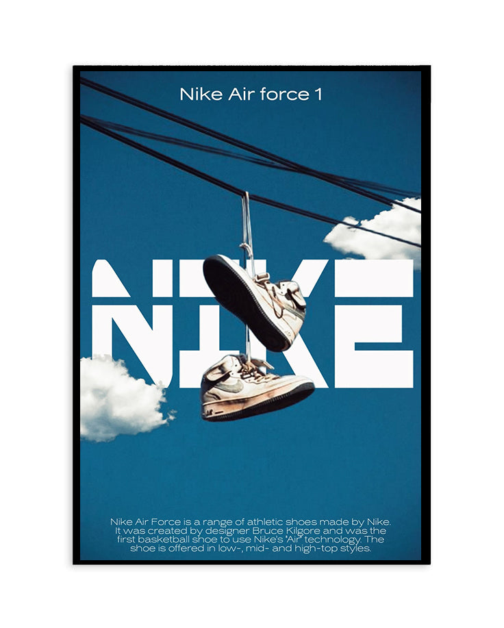 Nike Air Force 1 – Sky High Poster