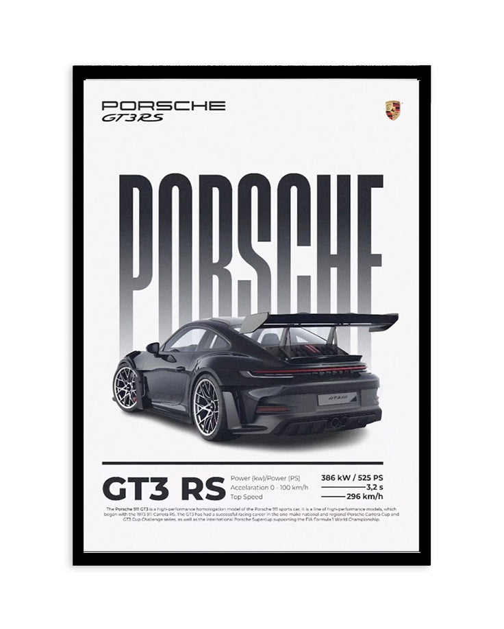 Porsche 911 GT3 RS – Black Venom