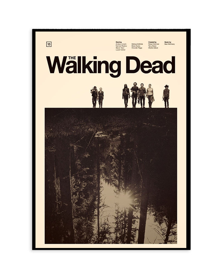 The Walking Dead Minimalist Poster