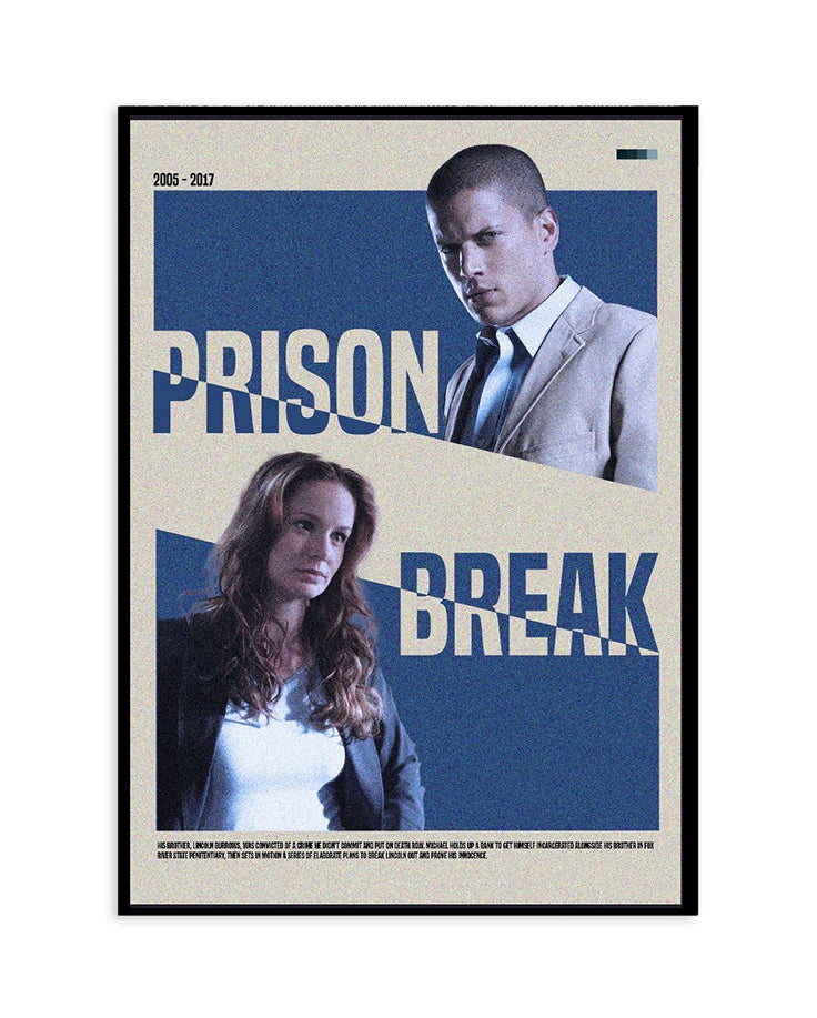 Prison Break Retro Poster