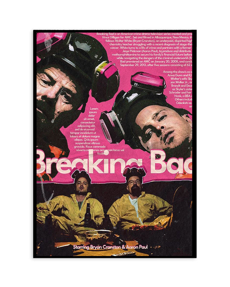 Breaking Bad Retro Poster
