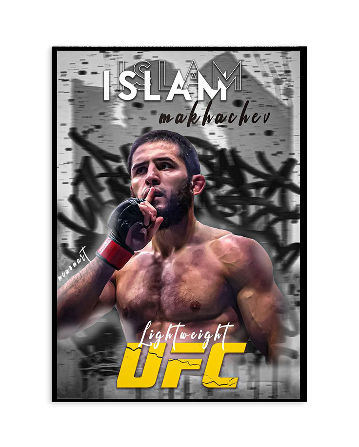 Islam Makhachev UFC Poster