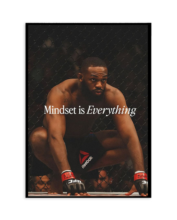 Jon Jones “Mindset is Everything” Poster