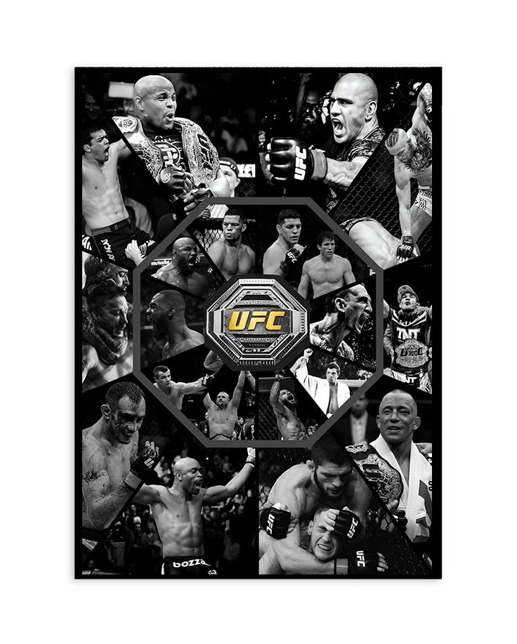 UFC Octagon Legends Poster