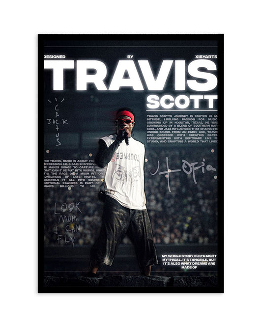 Travis Scott – Utopia Live Poster