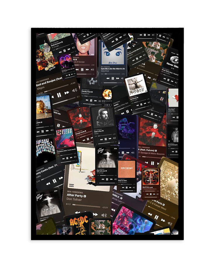 Spotify Collage – Mixed Playlist