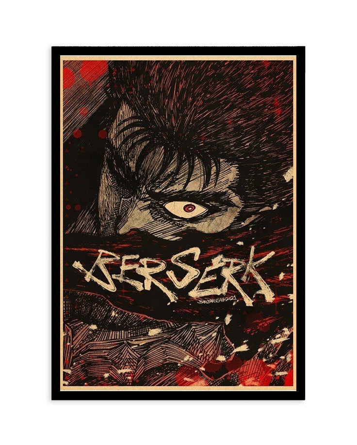 Berserk – Guts Rage Poster