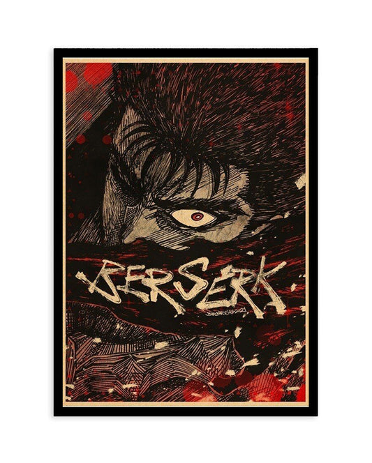 Berserk – Guts Rage Poster