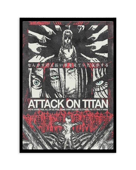 Attack on Titan – Freedom & Fate Poster