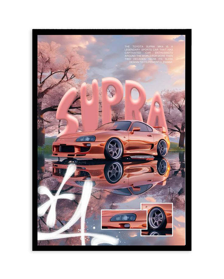 Toyota Supra MK4 Poster