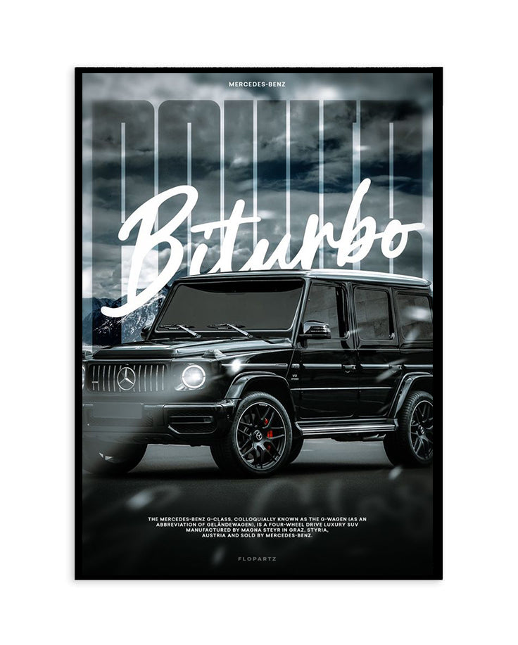 Mercedes-Benz G-Class Biturbo Poster