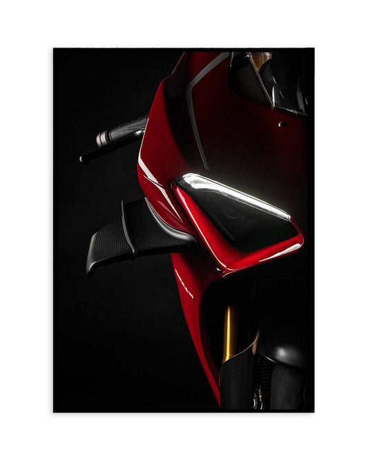Ducati Panigale Front View Poster
