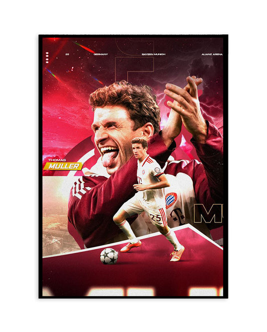 Thomas Müller Bayern Munich Poster