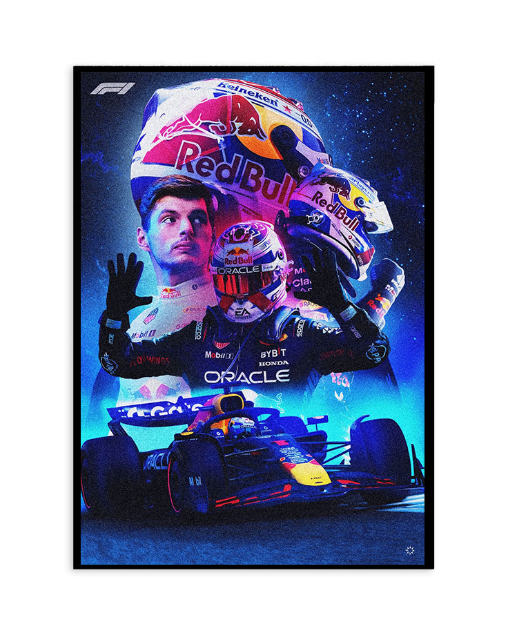Max Verstappen – Red Bull Racing Champion Poster