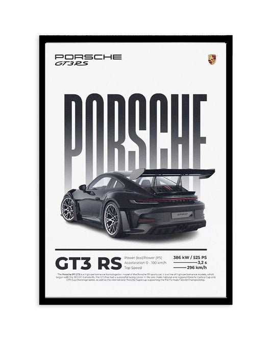 Porsche 911 GT3 RS – Black Venom