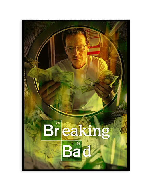 Breaking Bad Money Laundering Poster