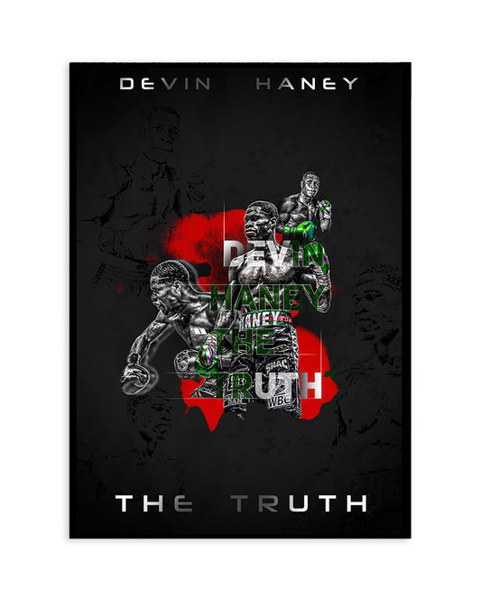 Devin Haney “The Truth” Poster