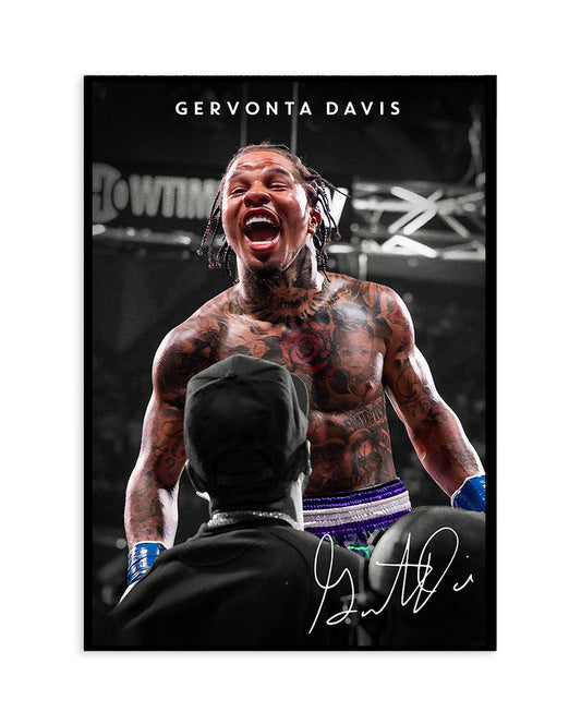 Gervonta Davis Fight Night Poster